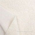 Hete verkoop polyester witte mohair gebreide jasstoffen